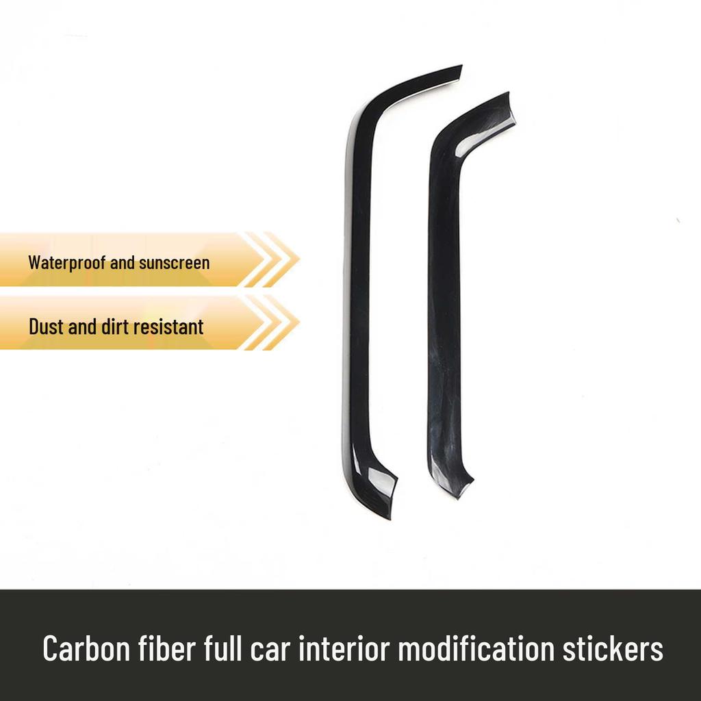 AQUA NHP10 Vor-Facelift Rechtslenker Kohlefaser Interieurleisten für Schalthebel & Lüftungsdüsen