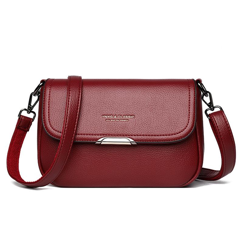 

Small Square Crossbody Bag for Middle-aged Mothers Women s Shoulder Bag Modern Fashion New