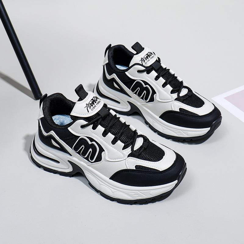 

INS в корейском стиле с сетчатой ​​поверхностью, низкие туфли для папы, новые весенние дышащие студенческие спортивные туфли для активного отдыха BL-S01 40