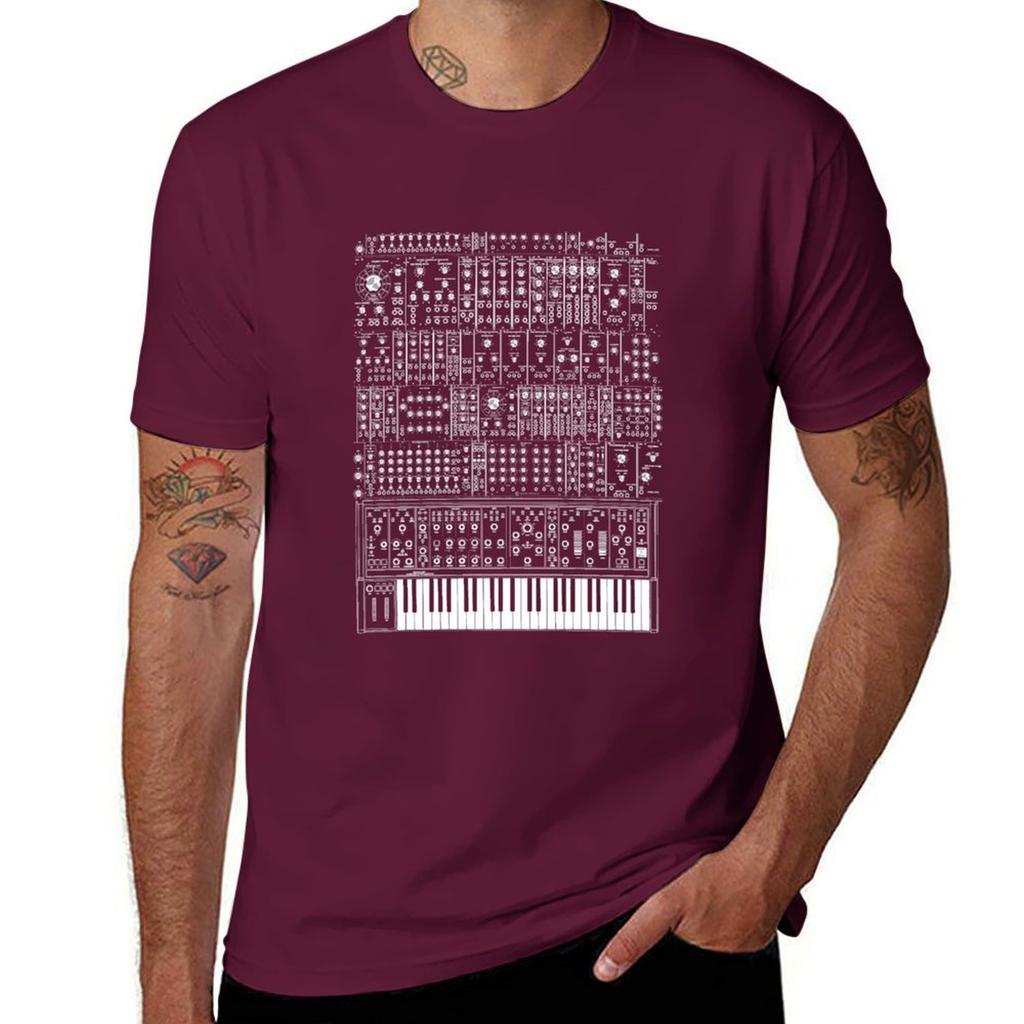 MOOG MODULAR - DARK T-Shirt Animal Prinfor Boys Shirts Graphic Man T Shirt Boys Animal Print Men's T-shirts