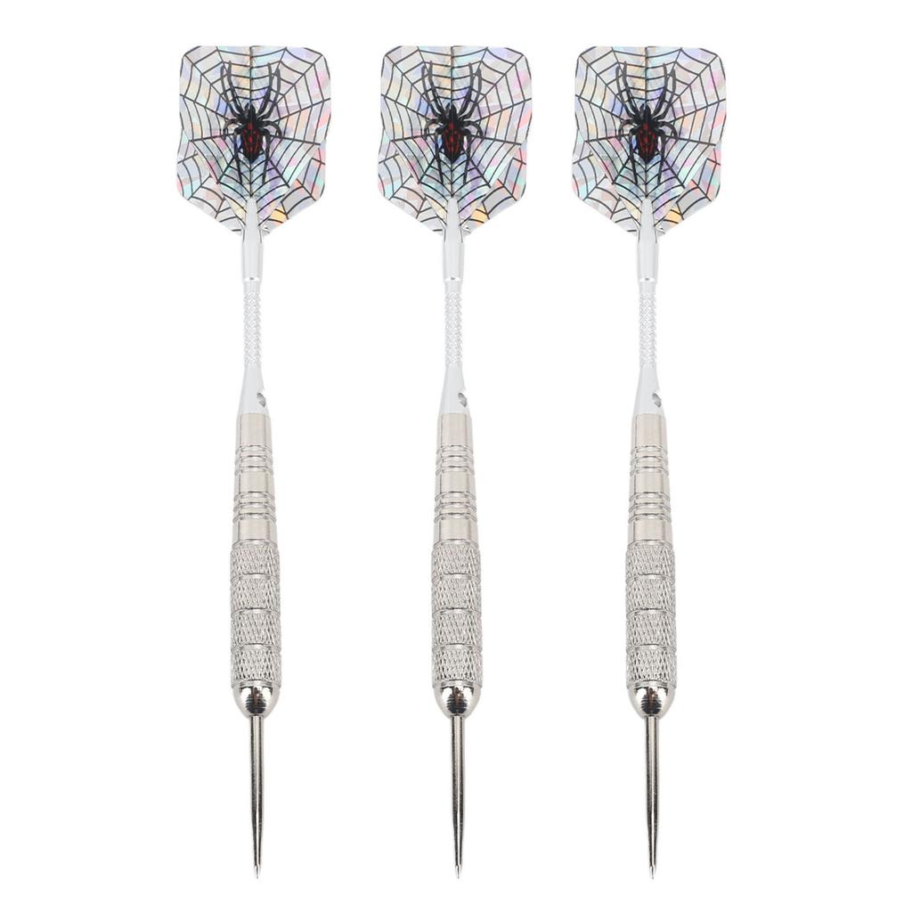 Metal Tip Darts Set Iron Aluminum Lightweight Enhanced Grip Professional Metal Darts for Dartboard