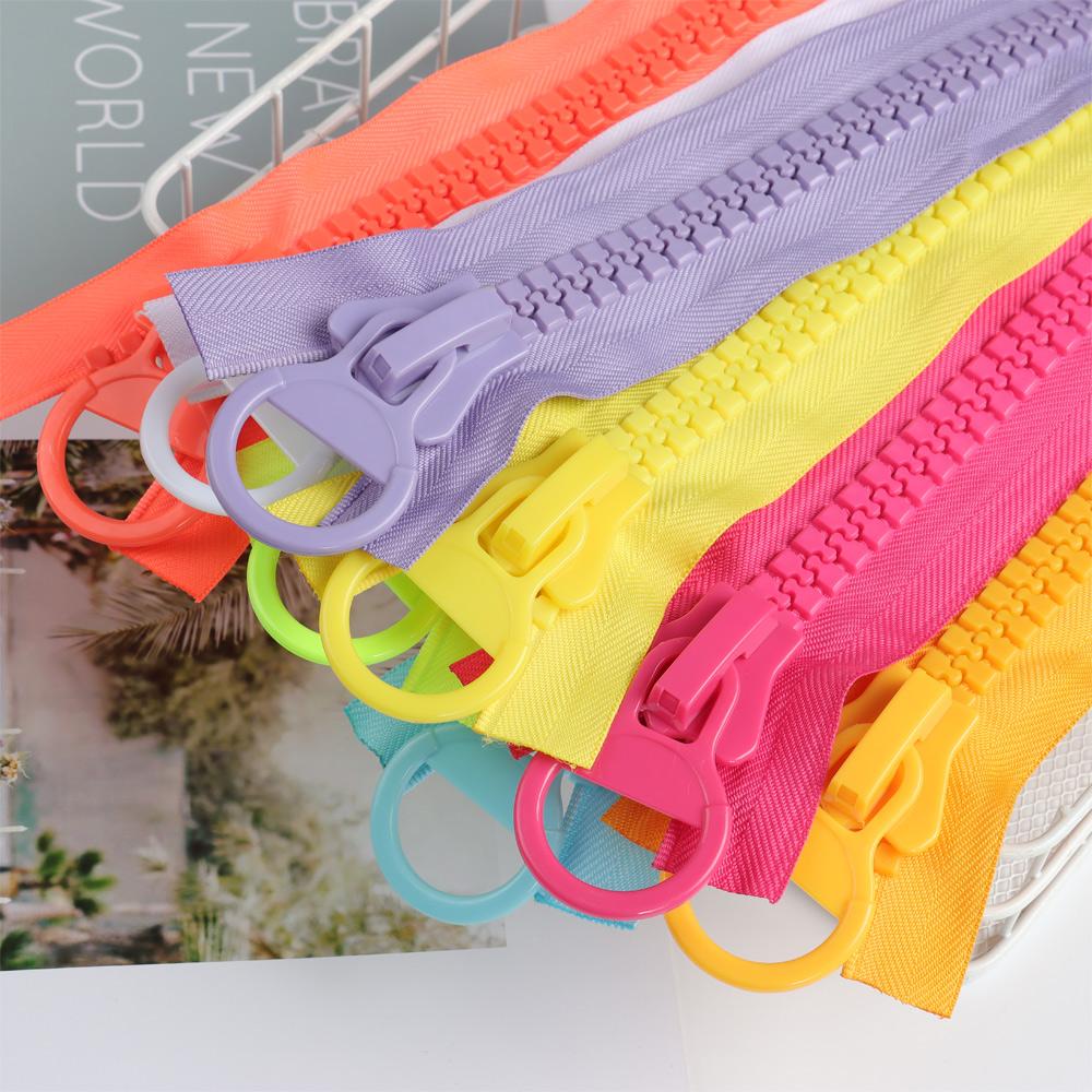Cheap 5PCS Craft Replacement Handbag Sewing Resin Zipper DIY Bag