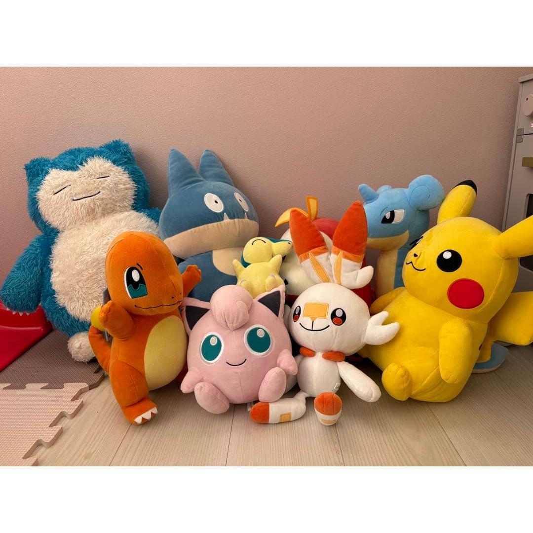 [BIG] Pokemon stuffed toys bulk sale set of 9