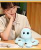 Cartoon Meeresbewohner Plüschtier Set: Schildkröte, Oktopus, Wal, Krabbe Kuscheltiere für Kinder