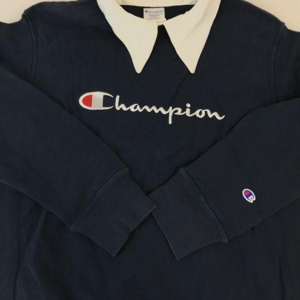 jouetie x Champion Reverse Weave Sweat Dress Collared Logo Women’s M Navy(USED)