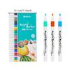 Waterproof 12/24/36/48/60 Colors Acrylic Marker Drawing Multicolor Markers Brush Pens Set  School