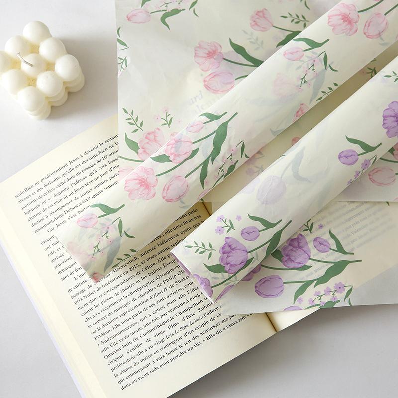 10 Stück Schleifenblumen Geschenkpapier Koreanisch Wasserdicht Floristen Strauß Verpackungspapier Für DIY Abschluss Hochzeit Geburtstag Geschenk