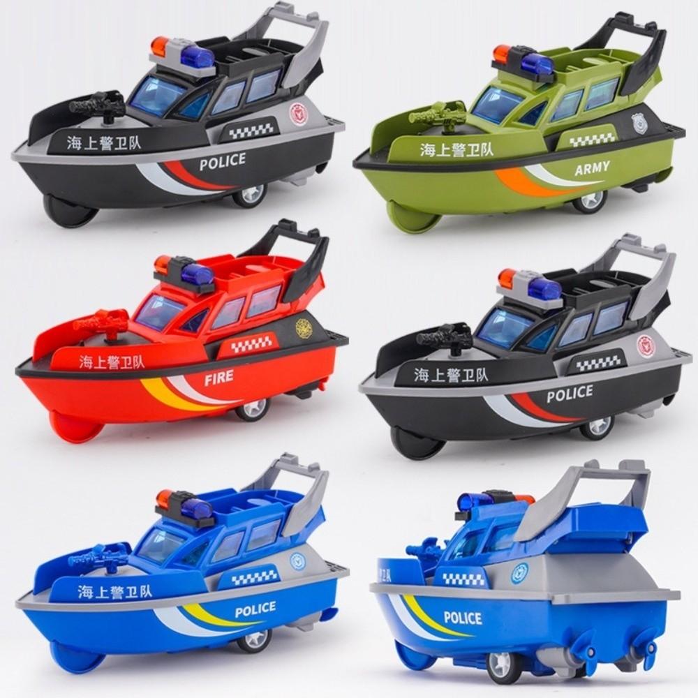Emulational Inertial Patrol Ship Model Toy Thickened Children's Toys for Boys Gifts