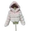 New European & American Short Faux Fur Coat