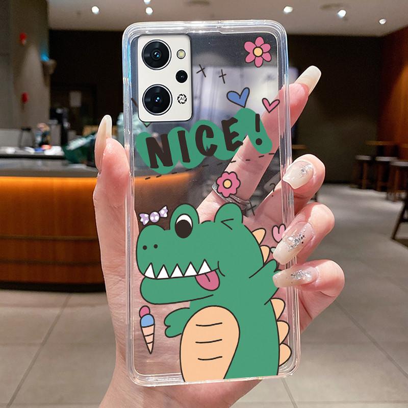 Phone Case For OPPO Reno 7A (A201OP) Reno 9A Shell Capa Butterfly Bow Protective Thin Casing Transparent Soft Silicone TPU Cover OPPO Reno 7A