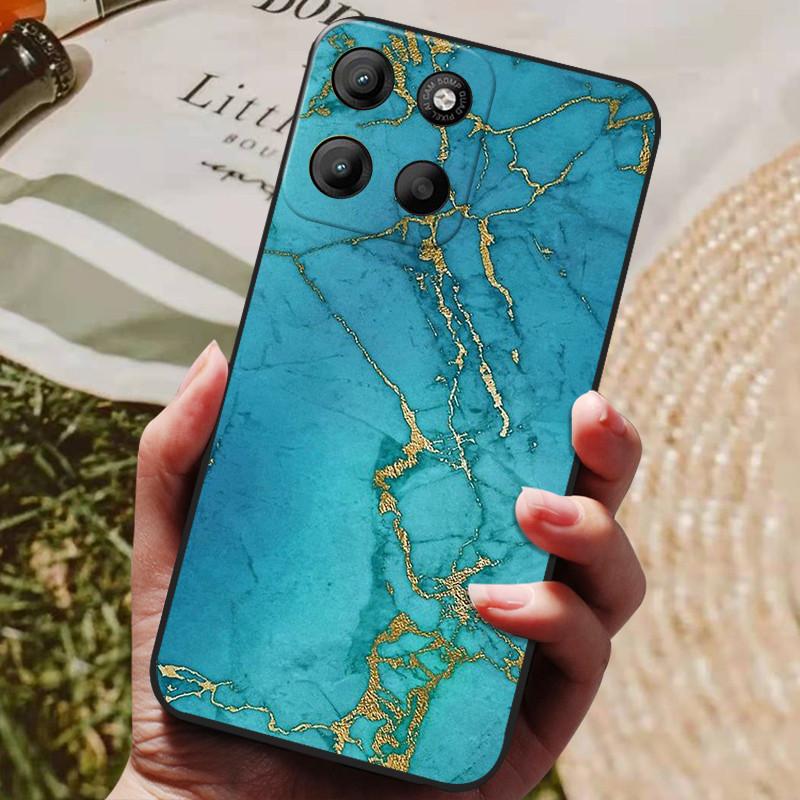 For Motorola Moto G15 Case MotoG15 Cover Funda Luxury TPU Shockproof Cartoon Silicone Phone Cover For Moto G15 G 15 4G Coque