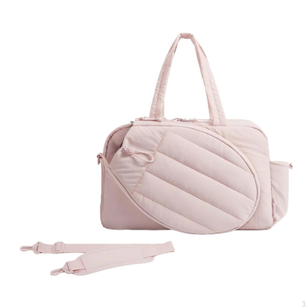 Tennis Bag Carrying Squash Shoulder Sports Made of Nylon Polyester for Organized
