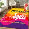 1 Stück Paulaner Spezi Orange Cola Teppich Büroteppich Innen Außen Fußmatte Rutschfest Weich Bequem Wohnzimmer Weihnachten Halloween Xmas Geschenk D92427