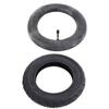 10x2.125 Wheelchair Tire and Inner Tube Rubber Heavy Duty Valve Tire Inner Tube Replacement for Powe