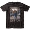 Bob Dylan Freewheelin Maglietta da Uomo Musica Classica Concerto Rock Band T-shirt Nuova Nera