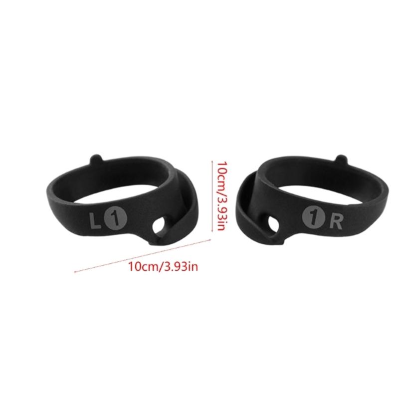 1 Pair Adjustable Earbuds Stabiliser Silicone Rings Multiple Size Lightweight Secure Fixing for Ultra II 4th Earphone