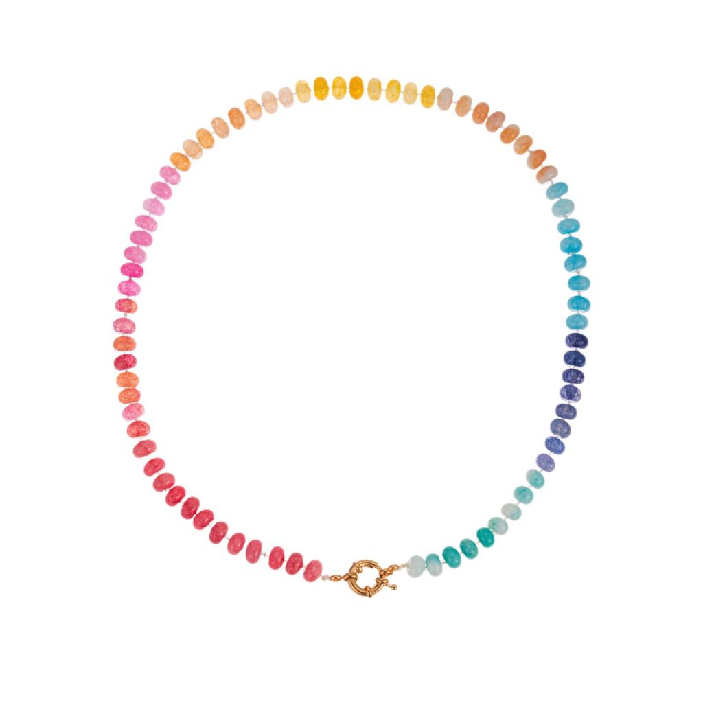 Yori Summer Candy-colored Fresh Handmade Beaded Necklace Jewelry Bijoux Gift Wholesale Autumn&Winter Style Stacking Jewelry