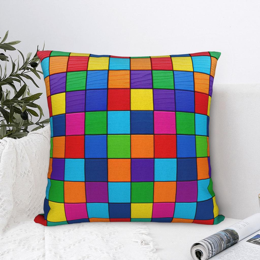 Palette Color Pillowcases Morden Pillow Case For Sofa Home Decoration Print Pillow Cover
