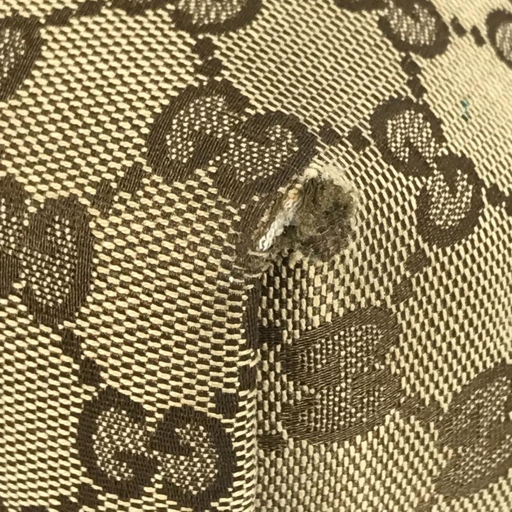 GUCCI 271101 GG Papagallo parrot Tote Bag with Charm Hand Bag pink/Beige