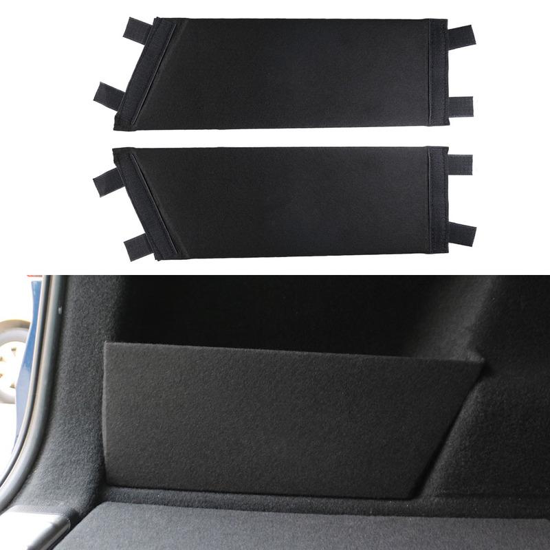 For BMW X1 F48 2016 - LHD Trunk Side Partition Board Trunk Organizer Interior Storage Box Tail Plate Accessories