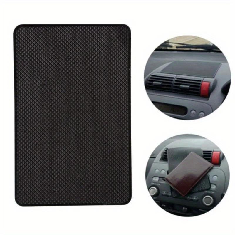 Heat-Resistant 1pcs Car Dashboard Non-Slip Mat Sticky Pad for Phone & Fashion Glasses Holder Fit for Cars/Trucks/SUV Easy Clean Car Interior Organizer