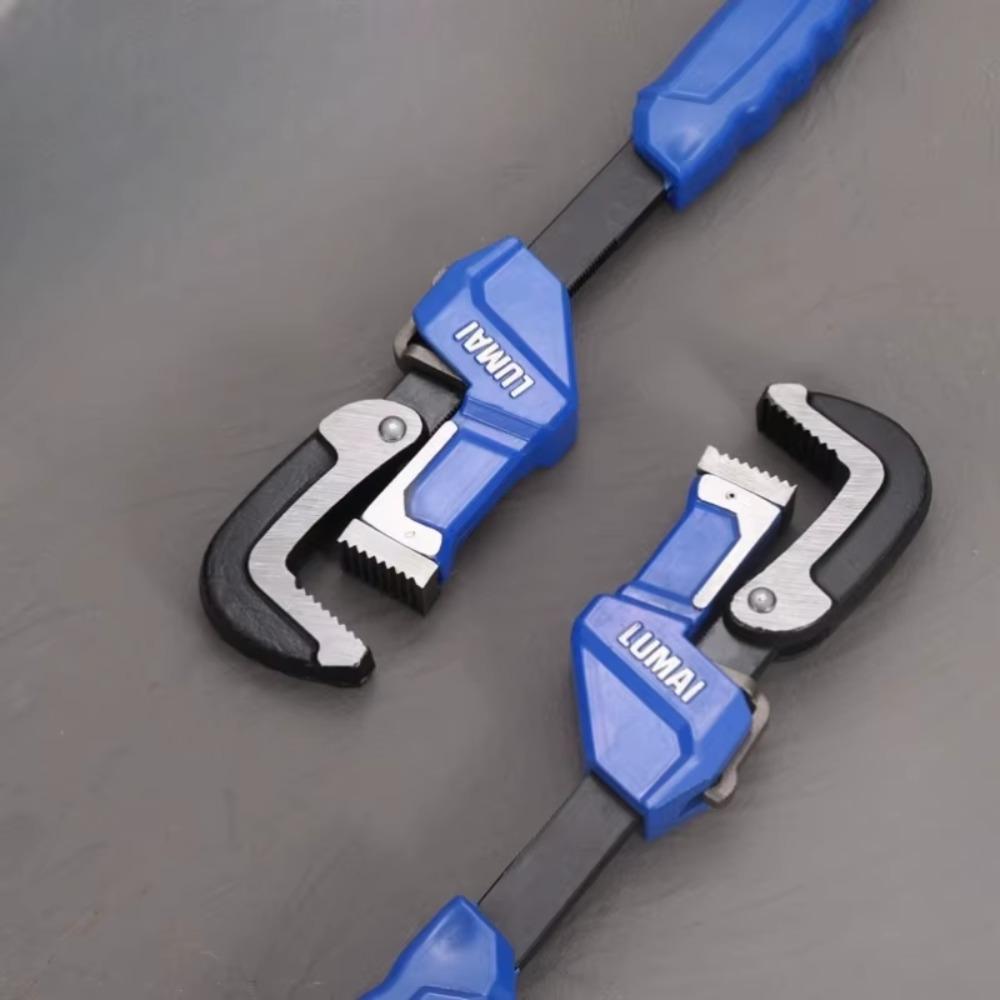 Universal Plumber Pliers Adjustable Tube Wrench Key for Heavy Duty Plumbing and Bathroom Repair