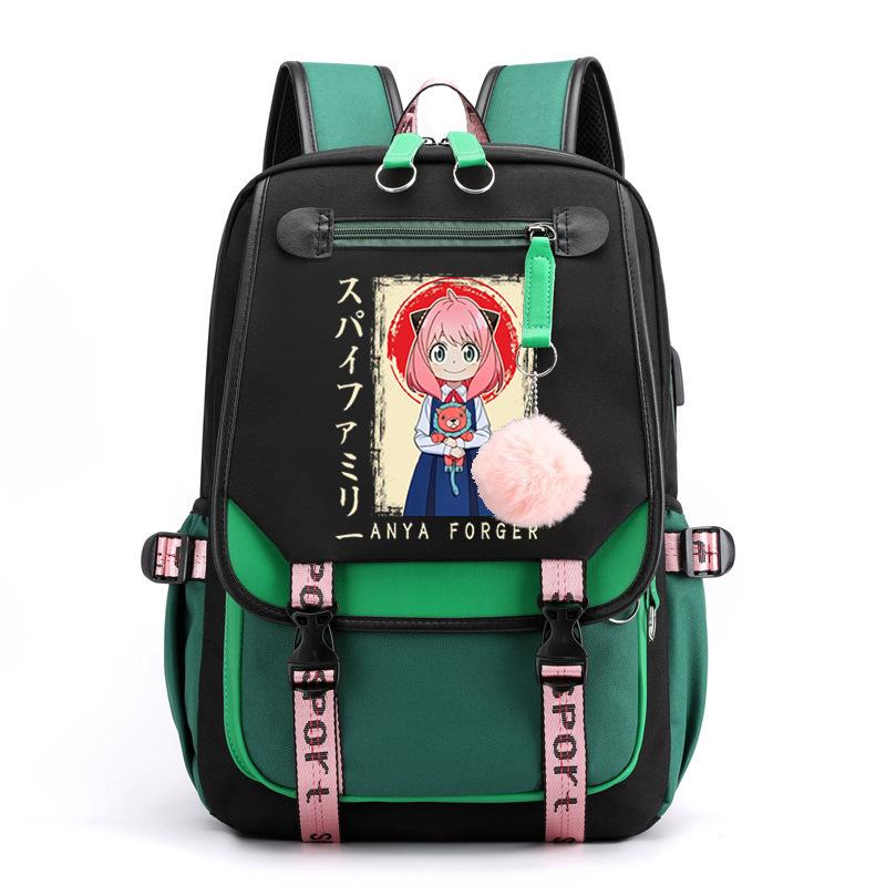 RiMan SPY x FAMILY Spy Play House Backpack Junior High School Student Personality Trend College Style School Bag