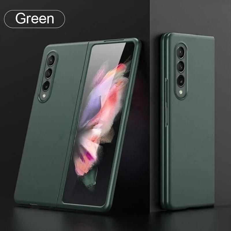 Simple Ultra Slim Hard PC Frosted Phone Case For Samsung Galaxy Z Fold 7 6 5 4 3 Skin-Friendly Full-pack Anti-Drop Protect Cover