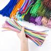 200 Pcs Chenille Stems Toys DIY Strips Twist Bar Anvil Wire Craft Pipe Creative Hobby Children Plush Stick Chenille Sticks