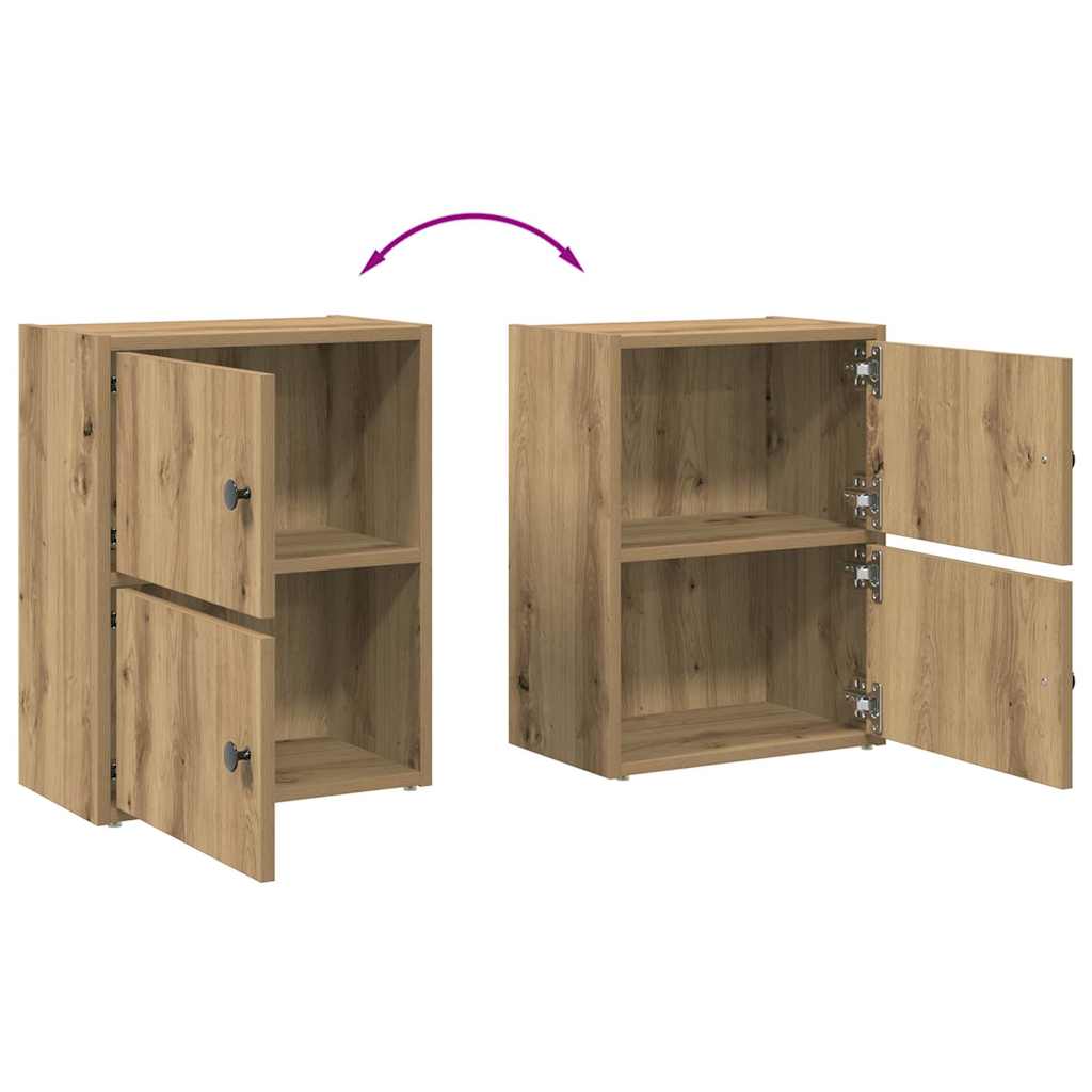 Bookshelf Artisan Oak 40 X 24 X 52 Cm Engineered Wood