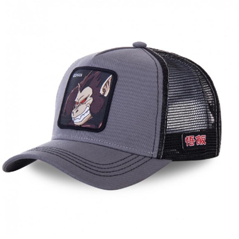 Dragon Ball Goten & Master Roshi Anime Snapback Cap - Unisex Hip Hop Trucker Hat
