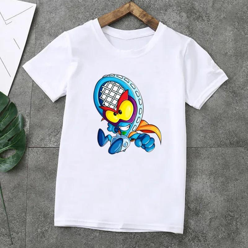 Summer Fashion Unisex T-shirt Cute Los Super Zings Series 4 Cartoon Kids T-Shirts Short Sleeve Print Boys Girls Tops