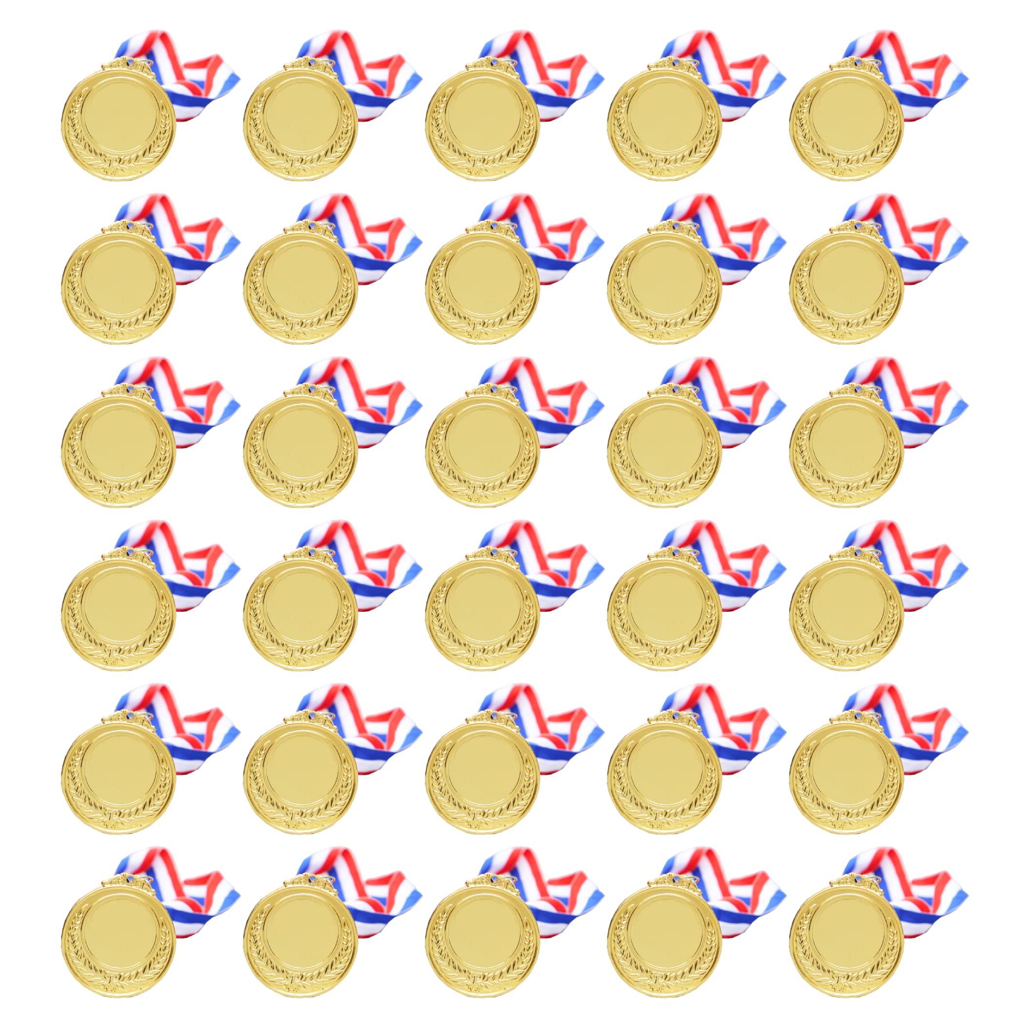

HAMILO Gold Medal Set (30 pieces) - Perfect for school sports days, recitals, marathons, and other celebrations.