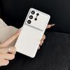 The New Samsung S26Ultra Solid Color Mobile Phone Case Is Suitable for S25plus Leather Pattern S24 All-inclusive Anti-drop Sheath.