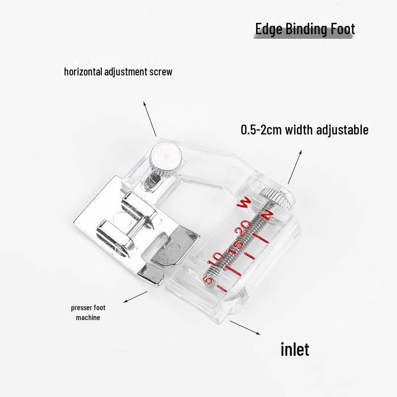 Bias Tape Maker Kit: DIY Quilting & Binding Tool Set (6-50mm)