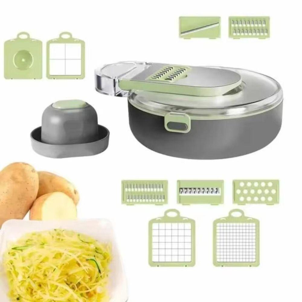 Hand Guard Multifunctional Vegetable Cutter Stainless Steel Food Grater Kitchen Slicer  for Potato