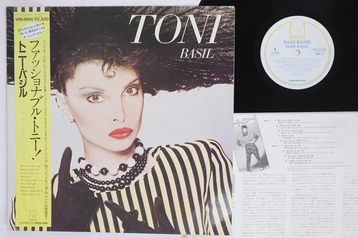 

LP Record TONI BASIL Toni Basil WRS81640 Radialchoice 1983 Japan Obi Rock Used