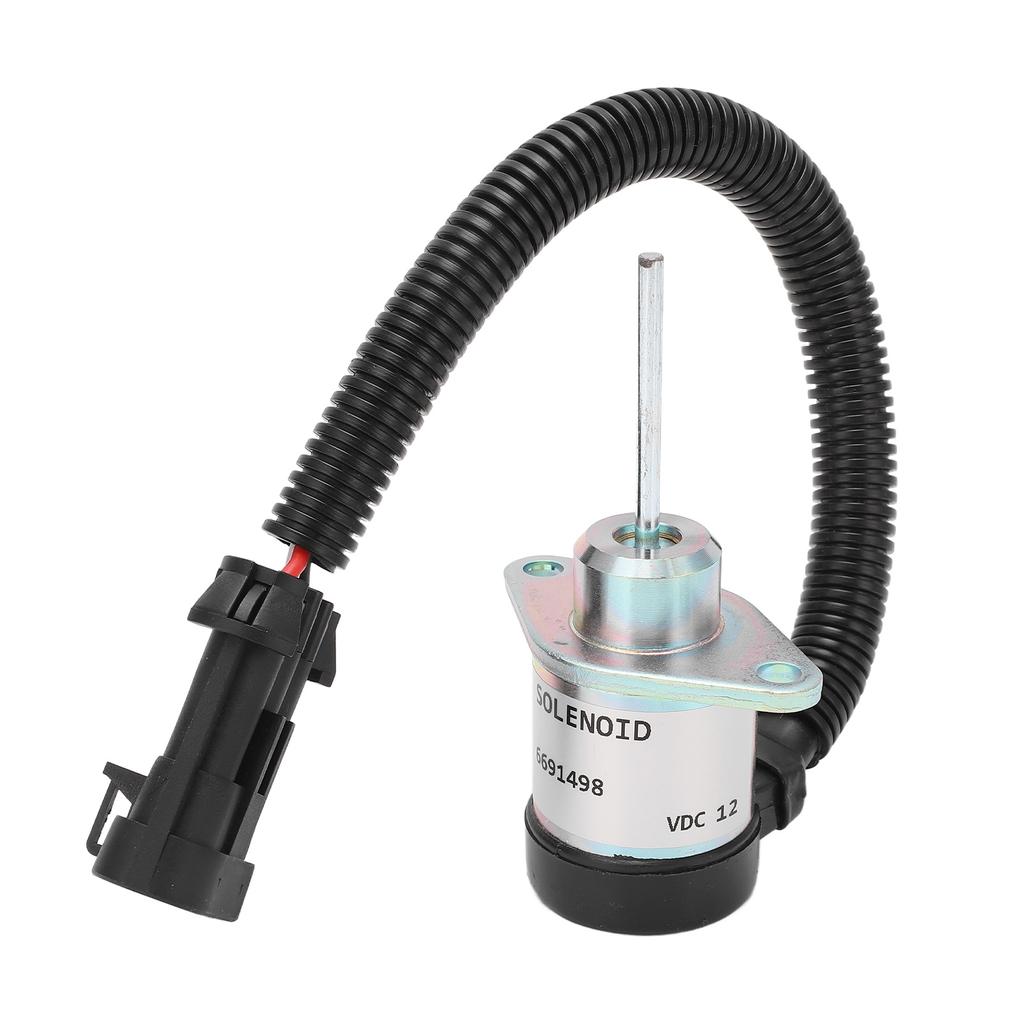 Dieselmotor-Stoppmagnetventil, Kraftstoffpumpe, Absperrventil, Flammendurchschlag-Werkzeug 6691498, 12 V DC für Kubota