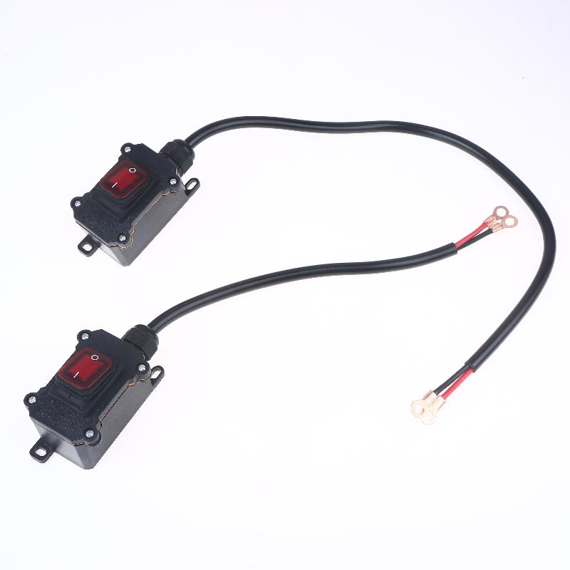 Motosiklet Güç Anahtarı Akü Kesme Anahtarı 12V/24V Su Geçirmez Güç Kesici İzolatör Ağır Hizmet Tipi Stop Anahtarı