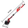 Drywall Sander 750W, Electric Drywall Sander, Foldable Sheetrock Sander, with Telescope Handle, Electric Sander, Variable Speed 800-1750 RPM, Wall