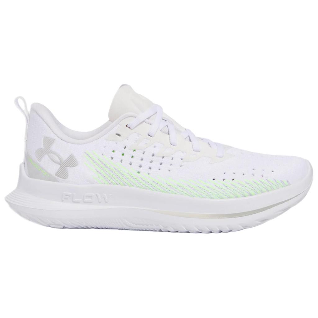 Under Armour  Velociti 4 Hyper Green Halo Grey Women Sneakers White 3027586-104
