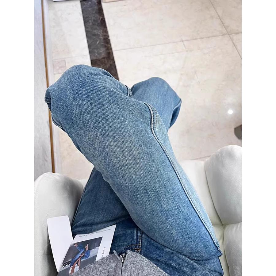 Women's High Waist Wide Leg Jeans Loose Fit Commuter Fleece Lined Straight Autumn Winter Denim Pants