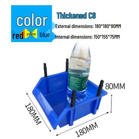 Slanted Mouth Plastic Storage Box for Screws and Tools – Classified Component Shelf
