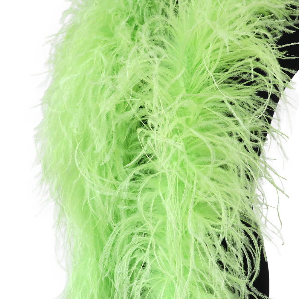 1 2 3 4 6 Natural ostrich feathers 2 meters ostrich feather scarf decorate carnival dress clothing feathers draped in shawl crafts