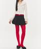 Romantics Balloon Fit Cotton Mini Skirt Black