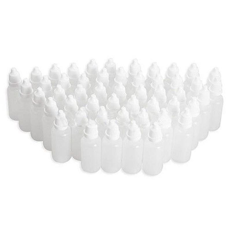 10 Adet 5ml Boş Plastik Sıkılabilir Damlalıklı Şişeler Göz Sıvısı Damlalığı
