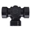 Swimming Pool Diverter Valve G1-1/2in ABS Three Way Positive Seal Water Diverter Valve For 4517 Spas