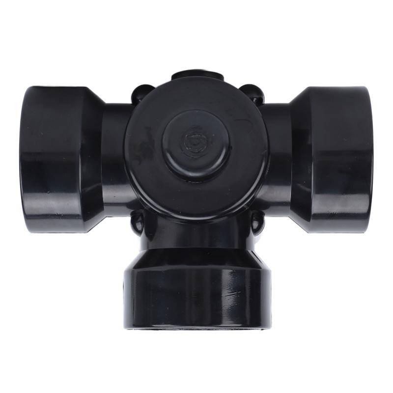 Swimming Pool Diverter Valve G1-1/2in ABS Three Way Positive Seal Water Diverter Valve For 4517 Spas