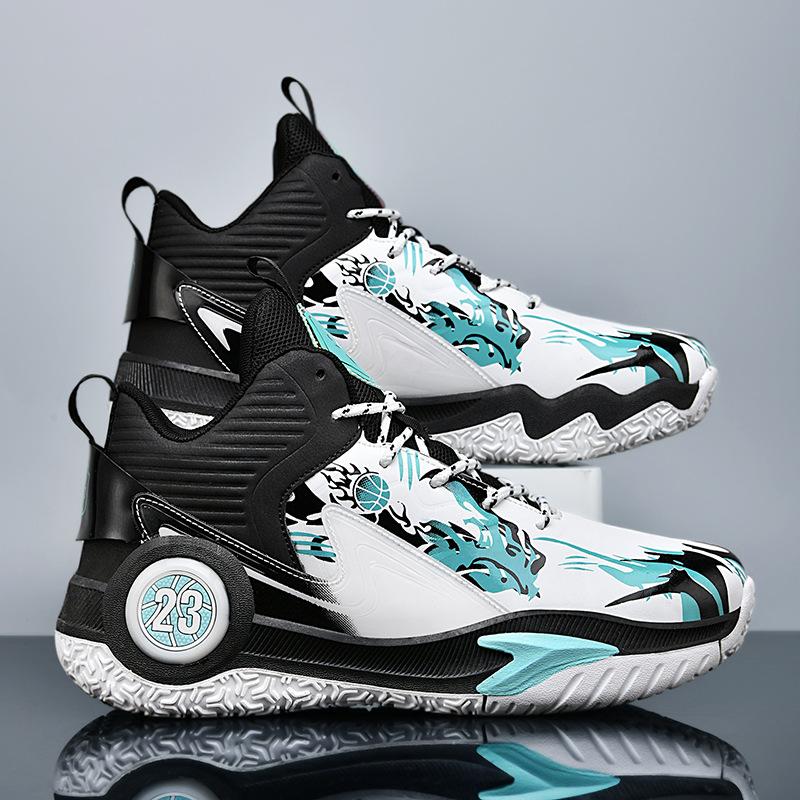 Pánska basketbalová obuv Trend so vzduchovým vankúšom s tlmením nárazov a kvalitná športová obuv na beh