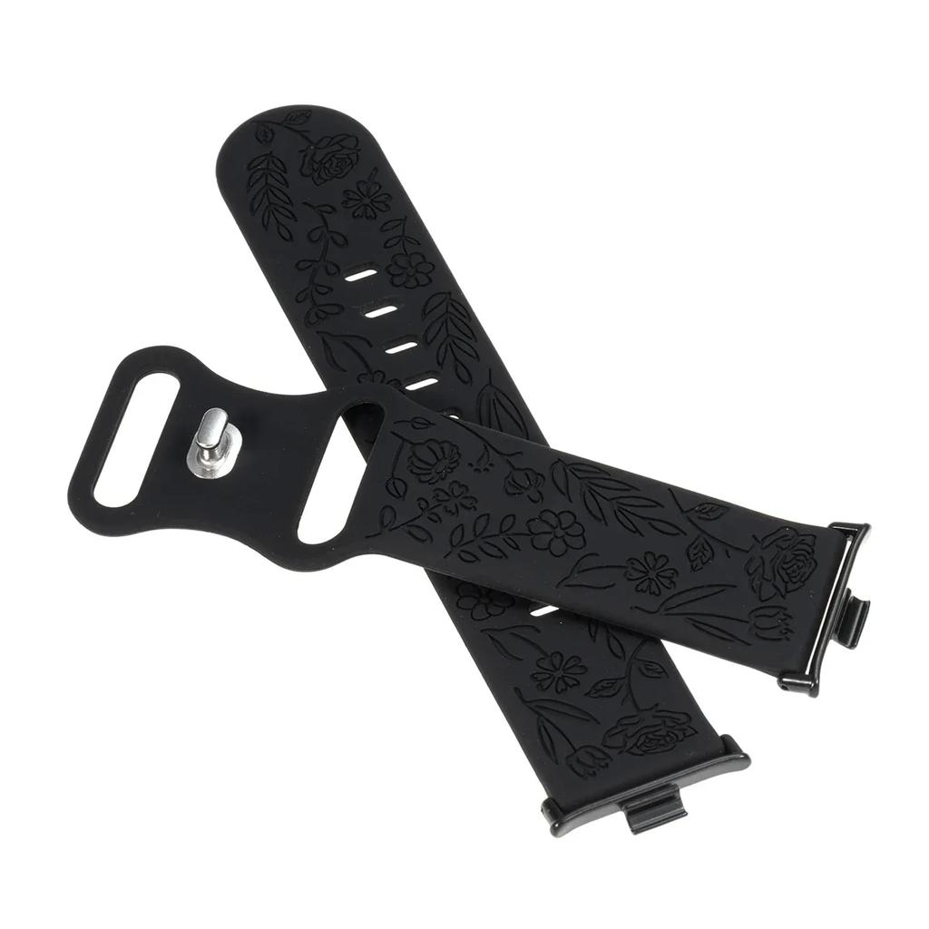 New Carving Strap for Redmi Watch 4 Magnetic Silicone Band for Xiaomi Mi Band 8 Pro 9 Pro Smartwatch Bracelet Accessories Correa